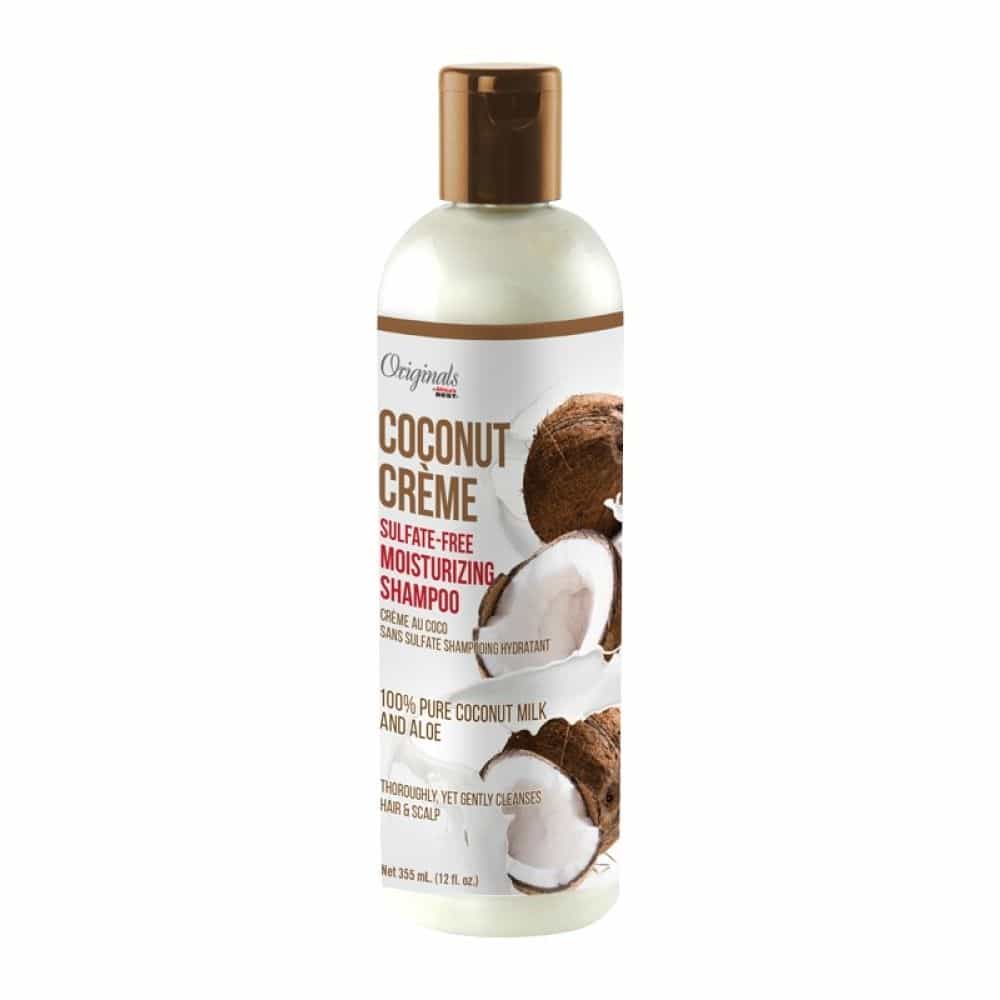 Africa's Best Coconut Creme Moist. Shampoo 12oz. By Malik Beauty