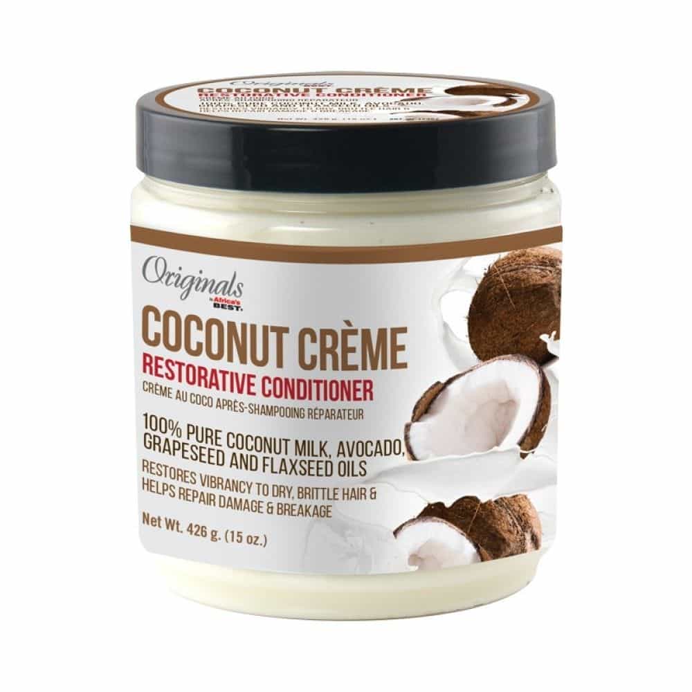 Africa's Best Coconut Creme Restorative Cond. 15oz. By Malik Beauty