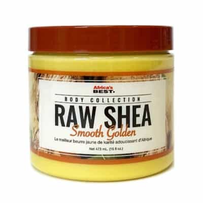 Africa's Best Raw Shea Butter Smooth Golden 16oz By Malik Beauty