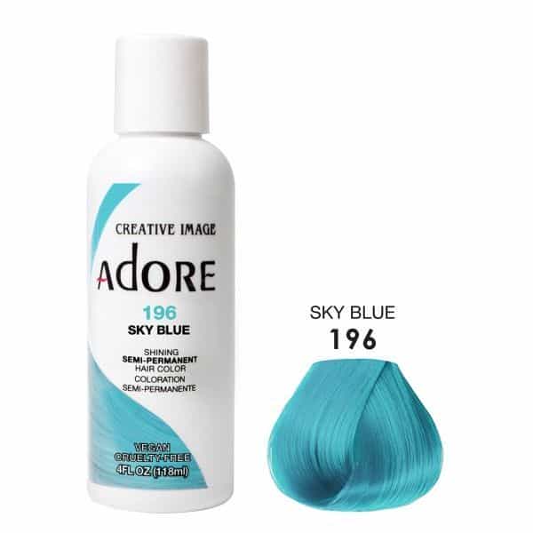 Adore col. Sky Blue 4 Oz. (196) By Malik Beauty